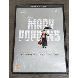 Mary Poppins DVD - Disney’s Mary Poppins 50th Anniversary Edition DVD VGC